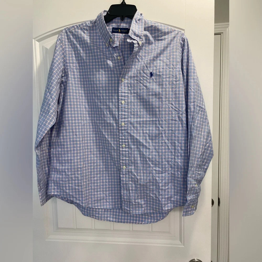 Mens Polo Ralph Lauren Casual Shirt size xl